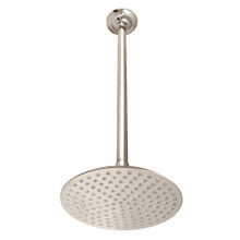 Kingston Brass  K236K26 Trimscape 7-3/4 Inch Showerhead with 17 in. Ceiling Mount Shower Arm, Polished Nickel