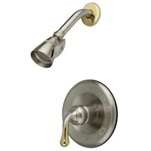 Kingston Brass  KB1639SO Magellan Shower Only for KB1639, Brushed Nickel/Polished Brass