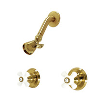 Kingston Brass  KB247PXSO Victorian Tub & Shower Faucet, Shower Only, Brushed Brass