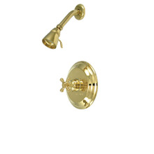 Kingston Brass  KB2632BXSO Metropolitan Pressure Balanced Shower Faucet, Polished Brass