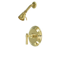 Kingston Brass  KB2632MLSO Shower Only, Polished Brass