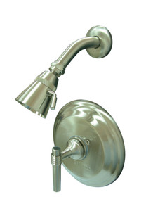 Kingston Brass  KB2638MLSO Milano Shower Only, Brushed Nickel