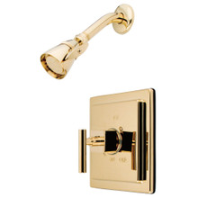 Kingston Brass  KB8652CQLSO Shower Only, Polished Brass