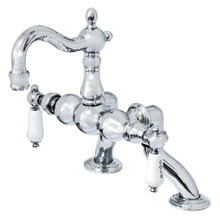 Kingston Brass  CC2004T1 Vintage Clawfoot Tub Faucet, Polished Chrome