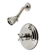 Kingston Brass  KB2636BXSO Metropolitan Pressure Balanced Shower Faucet, Polished Nickel