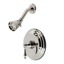 Kingston Brass  KB3636ALSO Restoration Pressure Balanced Shower Faucet, Polished Nickel