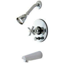 Kingston Brass  KB86910ZX Tub/Shower Faucet, Polished Chrome