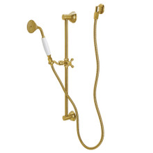 Kingston Brass  KAK3527W7 Made To Match Hand Shower Combo with Slide Bar, Brushed Brass