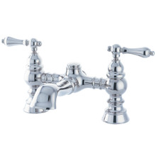 Kingston Brass  CC1131T1 Heritage 7-Inch Deck Mount Tub Faucet, Polished Chrome