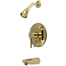 Kingston Brass  KB46320DL Concord Tub & Shower Faucet, Polished Brass