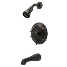 Kingston Brass  KB46350BX English Vintage Tub with Shower Faucet, Oil Rubbed Bronze