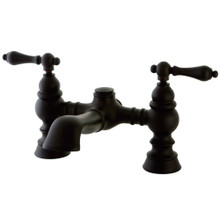Kingston Brass  CC1131T5 Heritage 7-Inch Deck Mount Tub Faucet, Oil Rubbed Bronze