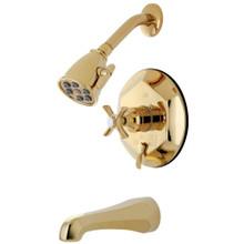 Kingston Brass  VB46320ZX Tub/Shower Faucet, Polished Brass