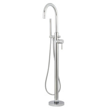 Kingston Brass  KS8151DL Concord Freestanding Tub Faucet with Hand Shower, Polished Chrome
