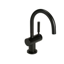 InSinkErator 44239G-ISE Indulge Modern Instant Hot and Cold Water Dispenser Faucet (F-HC-3300-MBLK), Matte Black - 44239G-ISE