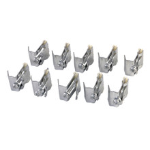 Kingston Brass  Gourmetier KDSHDWR10 Mounting Clips for Stainless Steel Sink, Silver