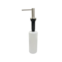 Kingston Brass SD8618 Elinvar Stainless Steel Nozzle Soap Dispenser, 17 oz, Brushed Nickel