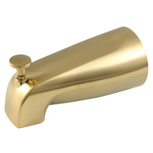 Kingston Brass K188A7SB 5-1/4 Inch Zinc Tub Spout with Diverter, Brushed Brass