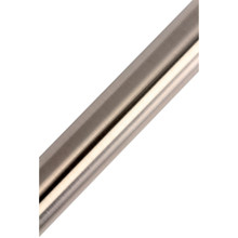 Kingston Brass SR608 Edenscape 60-Inch - 72-Inch Adjustable Stainless Steel Tension Shower Curtain Rod, Brushed Nickel