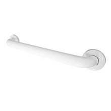 Kingston Brass GB1218CSW Made To Match 18-Inch Stainless Steel Grab Bar, White