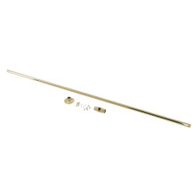 Kingston Brass CCS482T Vintage 48" Ceiling Support, Polished Brass