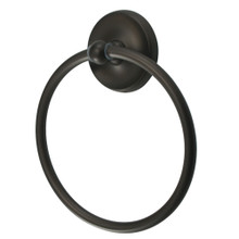 Kingston Brass BA314ORB Classic Towel Ring, Oil Rubbed Bronze
