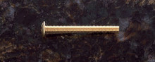 JVJ 78158 Polished Brass 8/32 X 1 5/8" Machine Screw