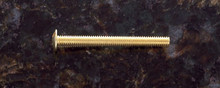 JVJ 78175 Polished Brass 8/32 X 1 3/4" Machine Screw