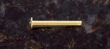 JVJ 78138 Polished Brass 8/32 X 1 3/8" Machine Screw