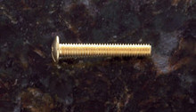JVJ 78118 Polished Brass 8/32 X 1 1/8" Machine Screw