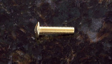 JVJ 78075 Polished Brass 8/32 X 3/4" Machine Screw