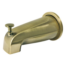 Kingston Brass K188E3 Diverter Tub Spout with Flange, Antique Brass