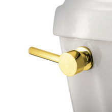Kingston Brass KTDL2 Concord Front Mount Toilet Tank Lever, Polished Brass