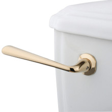 Kingston Brass KTZL2 Silver Sage Toilet Tank Lever, Polished Brass