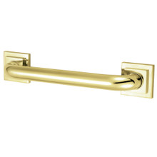 Kingston Brass DR614162 Claremont 16" Grab Bar, 1-1/4" Diameter, Polished Brass