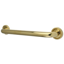 Kingston Brass DR914242 Camelon 24-Inch X 1-1/4-Inch OD Grab Bar, Polished Brass