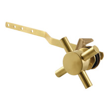 Kingston Brass KTDX7 Concord Front Mount Toilet Tank Lever, Brushed Brass