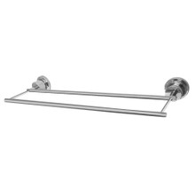 Kingston Brass BAH821318C Concord 18 Inch Double Towel Bar, Polished Chrome