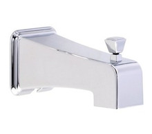Gerber A523415NP Reef Tub Spout With Diverter - Brushed Nickel