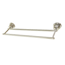 Kingston Brass BAH821318PN Concord 18-Inch Double Towel Bar, Polished Nickel