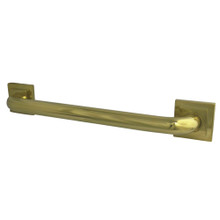 Kingston Brass DR614122 Claremont 12" Grab Bar, 1-1/4" Diameter, Polished Brass