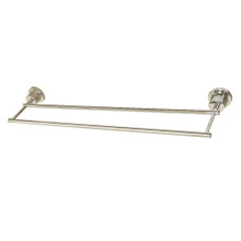 Kingston Brass BAH821330PN Concord 30-Inch Double Towel Bar, Polished Nickel
