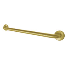Kingston Brass DR114247 Americana 24" Grab Bar, 1-1/4" Diameter, Brushed Brass