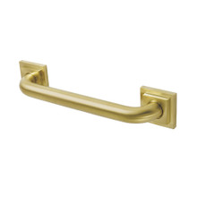 Kingston Brass DR614127 Claremont 12" Grab Bar, 1-1/4" Diameter, Brushed Brass