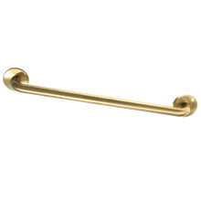 Kingston Brass DR514247 Meridian 24" Grab Bar, 1-1/4" Diameter, Brushed Brass