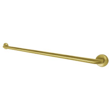 Kingston Brass DR114367 Americana 36" Grab Bar, 1-1/4" Diameter, Brushed Brass