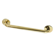 Kingston Brass GLDR814182 Silver Sage 18-Inch X 1-1/4-Inch OD ADA Grab Bar, Polished Brass