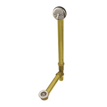 Kingston Brass DTL1206 20-Inch Trip Lever Waste and Overflow with Grid, Polished Nickel