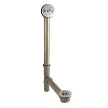 Kingston Brass DTL1166 16" Trip Lever Waste and Overflow Drain, Polished Nickel