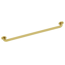 Kingston Brass GDR814327 Silver Sage 32-Inch X 1-1/4-Inch OD ADA Grab Bar, Brushed Brass